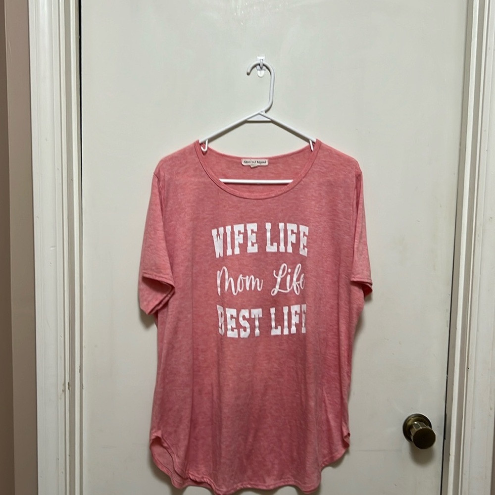 Women’s Above & Beyond shirt